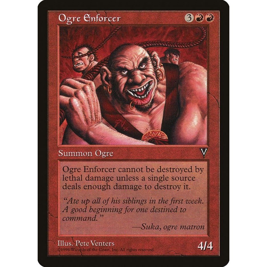 Image for Ogre Enforcer (VIS) - Magic: The Gathering