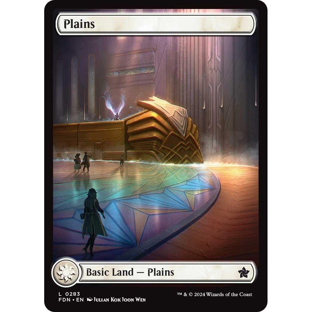 Image for Plains (0283) (283) (FDN) - Magic: The Gathering