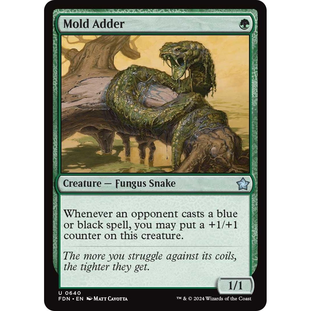 Image for Mold Adder (640) (FDN) - Magic: The Gathering