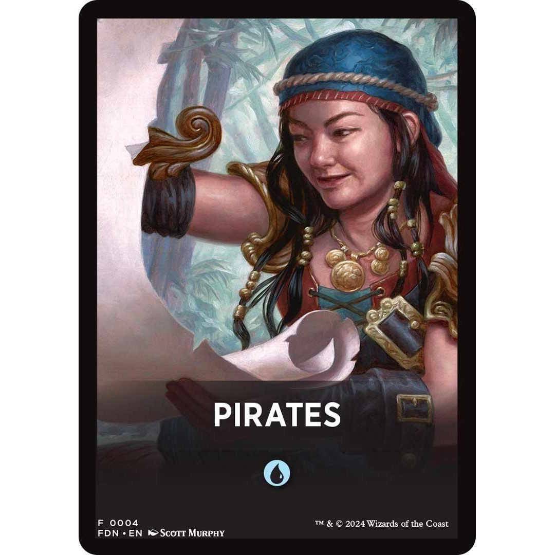 Image for Pirates Theme Card (4) (FDN) - Magic: The Gathering