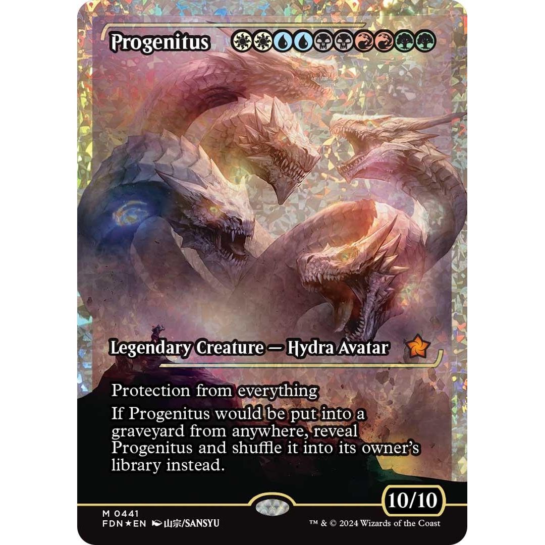 Image for Progenitus (Showcase) (Fracture Foil) (441) (FDN) - Magic: The Gathering