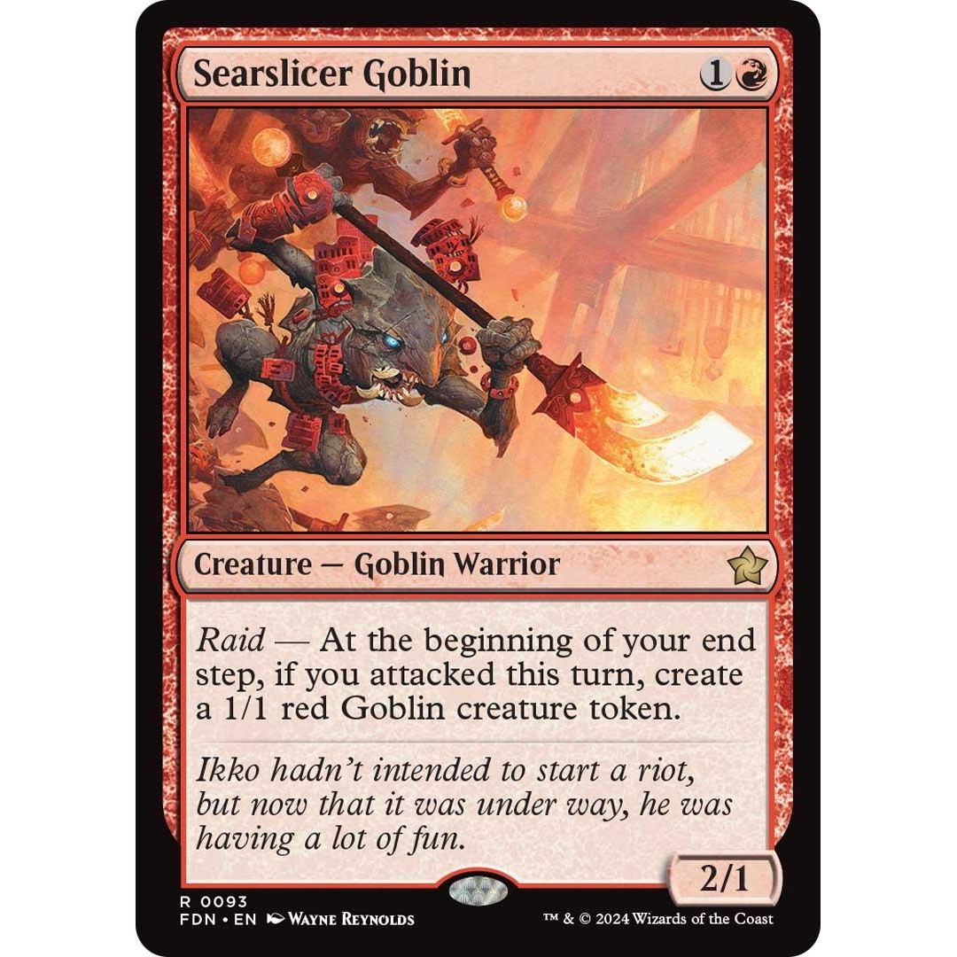 Image for Searslicer Goblin (93) (FDN) - Magic: The Gathering