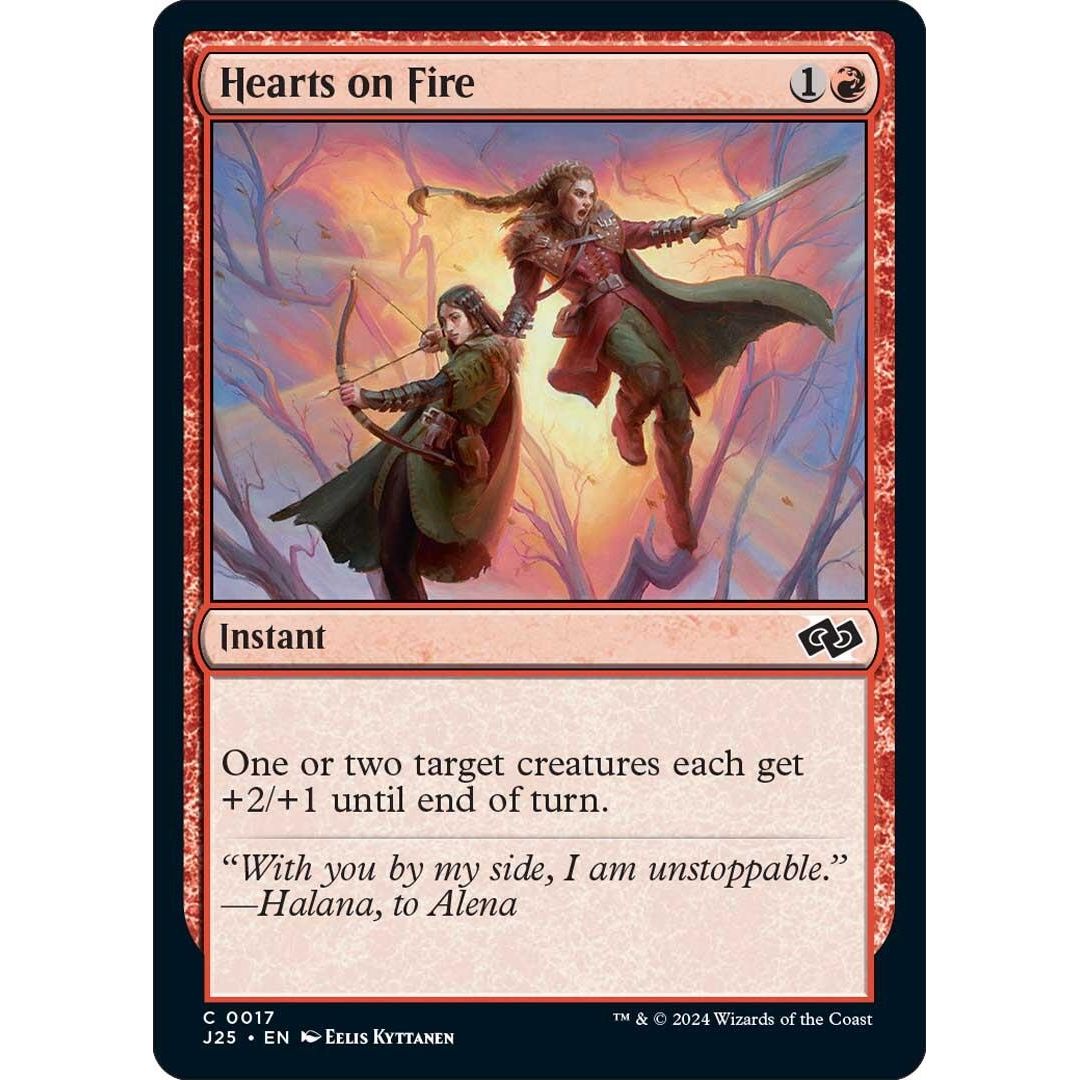 Image for Hearts on Fire (17) (J25) - Magic: The Gathering