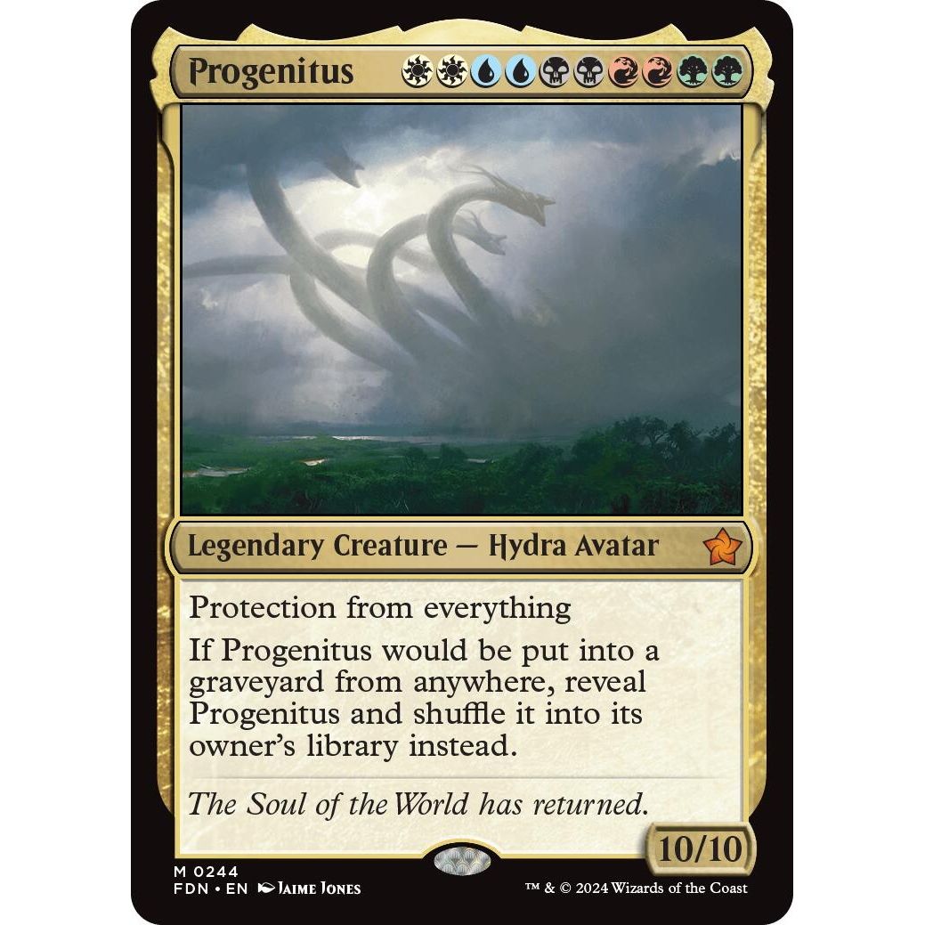 Image for Progenitus (244) (FDN) - Magic: The Gathering