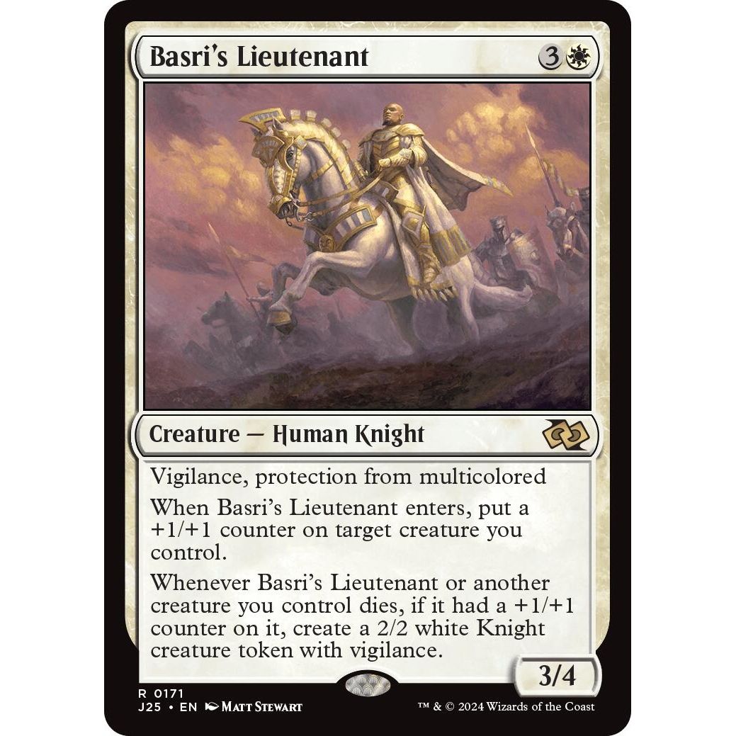Image for Basri's Lieutenant (171) (J25) - Magic: The Gathering