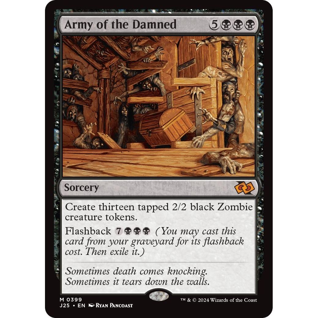 Image for Army of the Damned (399) (J25) - Magic: The Gathering