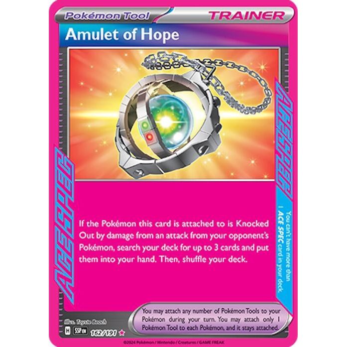Image for Amulet of Hope (162/191) (SSP) - Pokemon