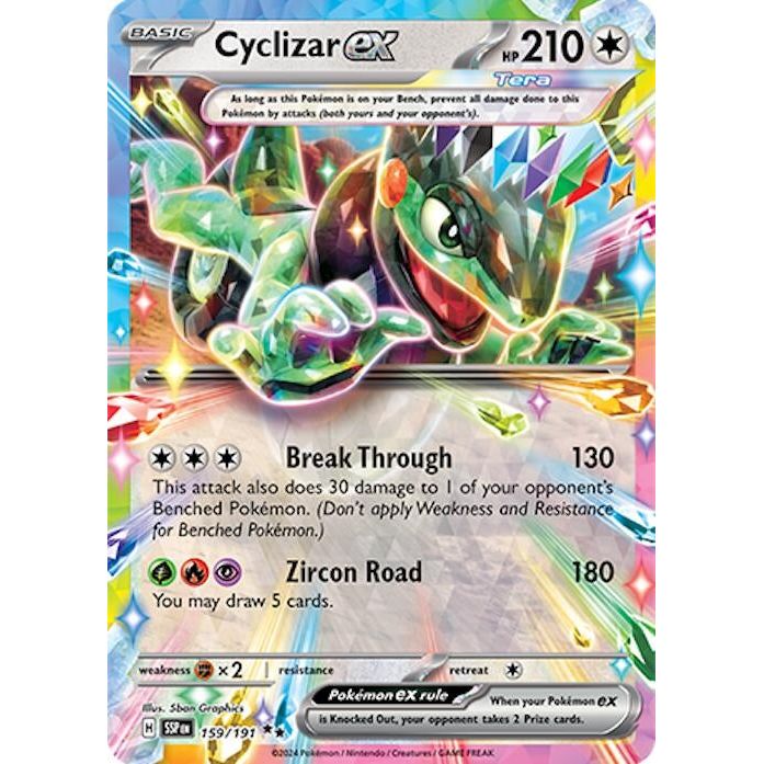 Image for Cyclizar ex (159/191) (SSP) - Pokemon