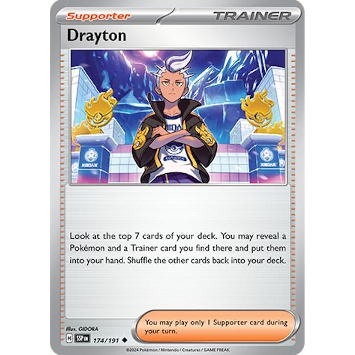 Image for Drayton (174/191) (SSP) - Pokemon