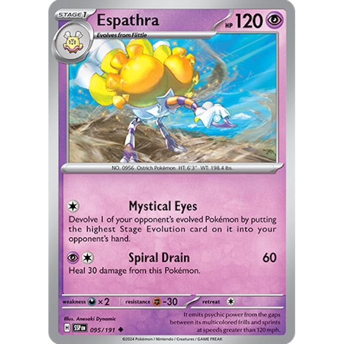 Image for Espathra (095/191) (SSP) - Pokemon