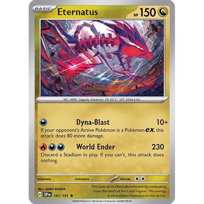 Image for Eternatus (141/191) (SSP) - Pokemon
