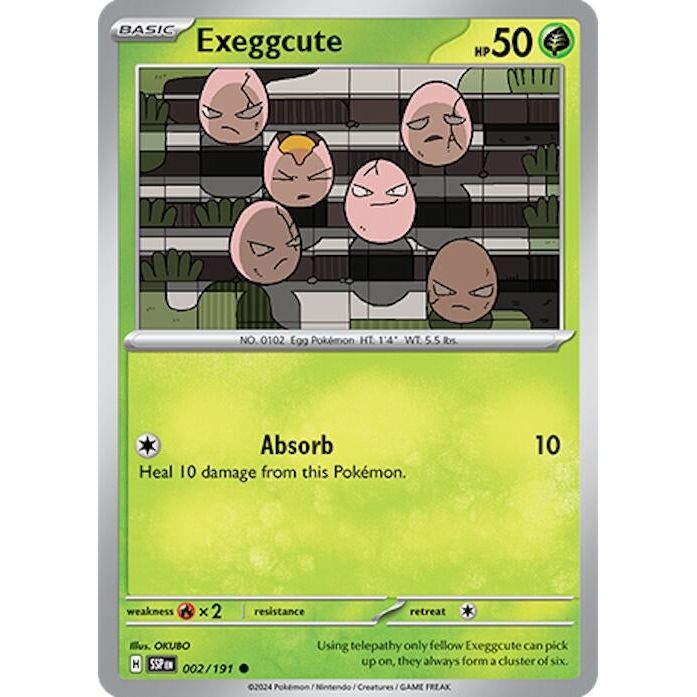 Image for Exeggcute (002/191) (SSP) - Pokemon