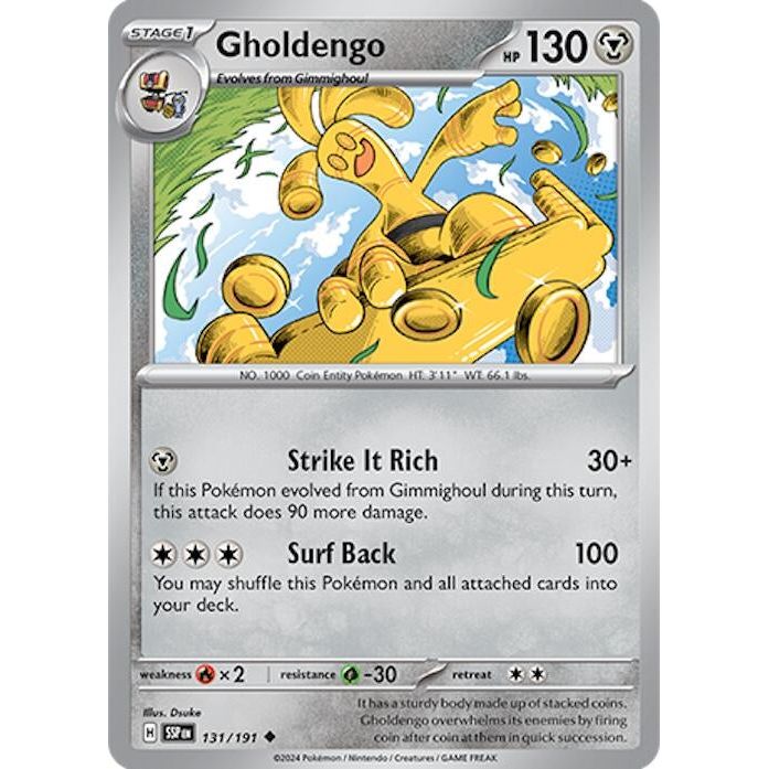 Image for Gholdengo (131/191) (SSP) - Pokemon