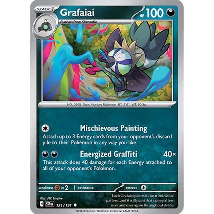 Image for Grafaiai (121/191) (SSP) - Pokemon
