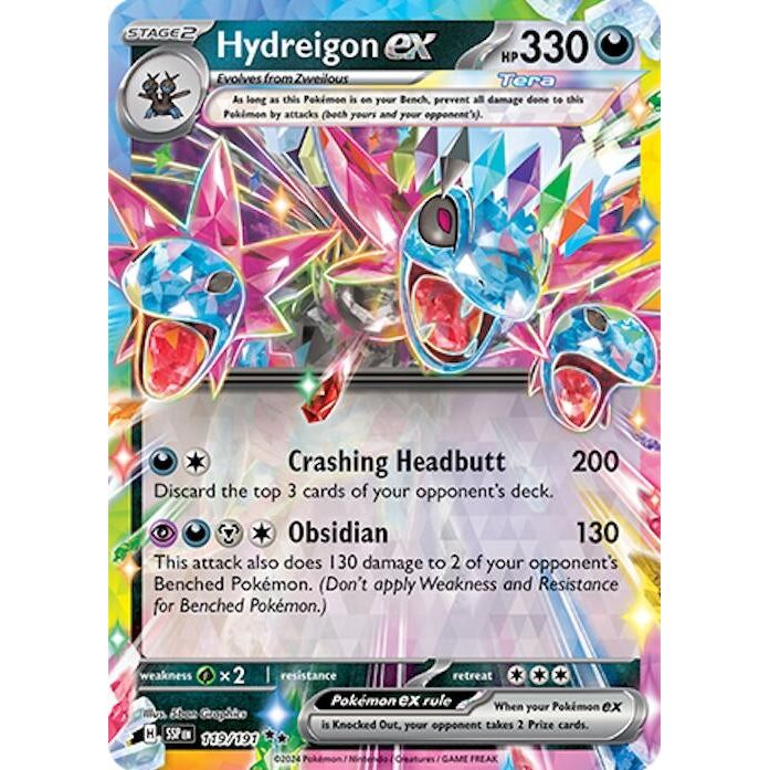 Image for Hydreigon ex (119/191) (SSP) - Pokemon