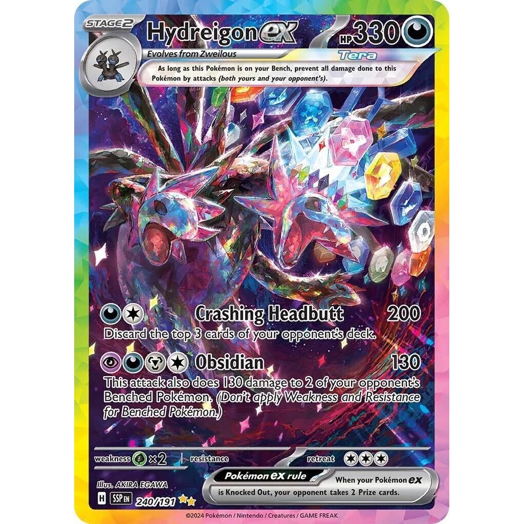 Image for Hydreigon ex (240/191) (SSP) - Pokemon