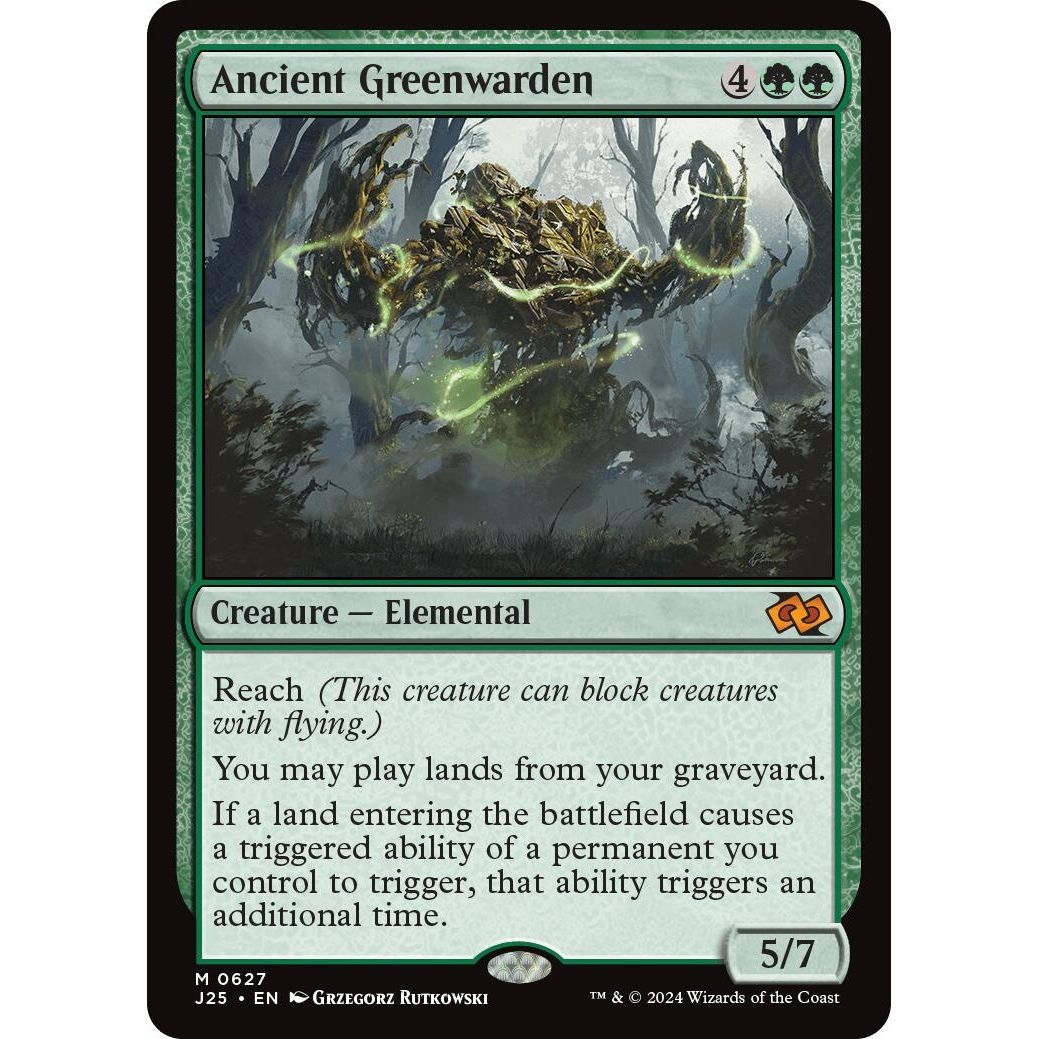 Image for Ancient Greenwarden (627) (J25) - Magic: The Gathering