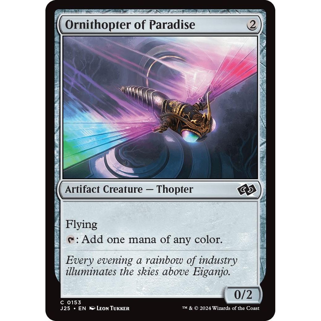 Image for Ornithopter of Paradise (153) (J25) - Magic: The Gathering