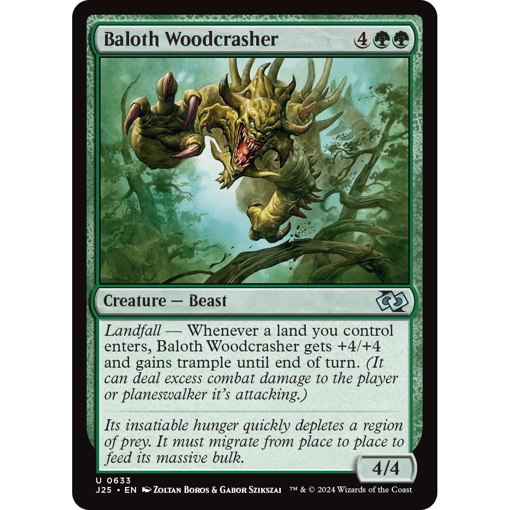 Image for Baloth Woodcrasher (633) (J25) - Magic: The Gathering