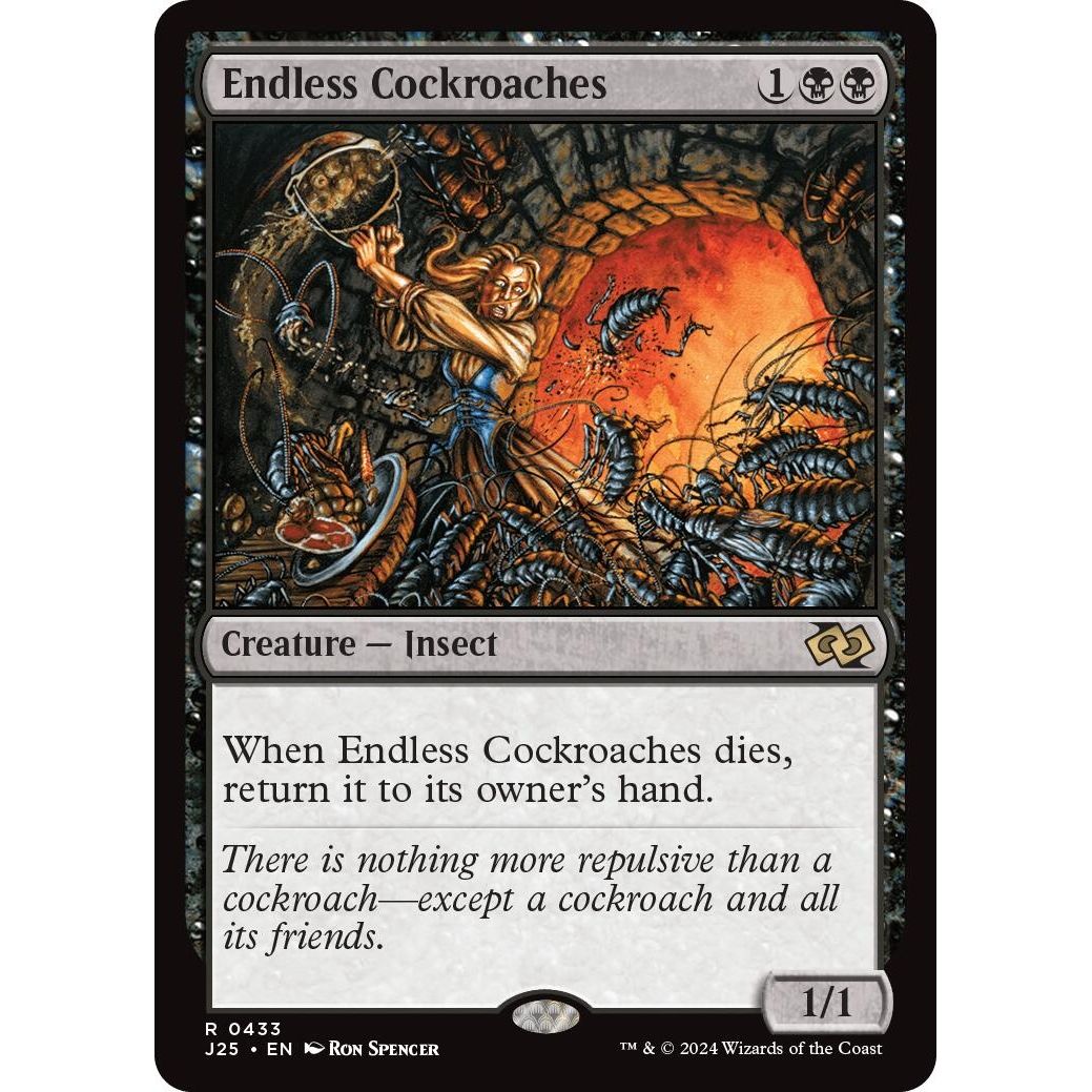 Image for Endless Cockroaches (433) (J25) - Magic: The Gathering