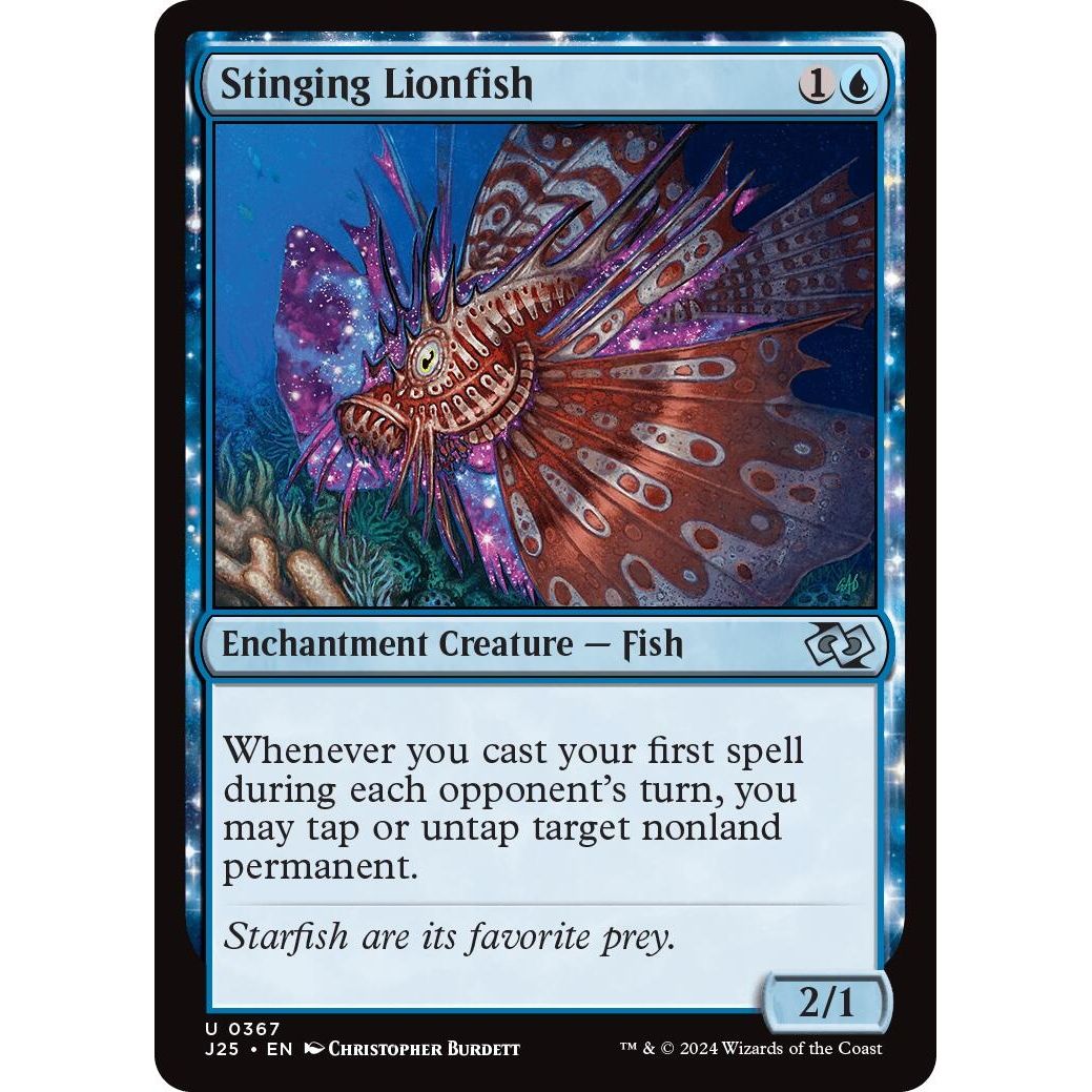 Image for Stinging Lionfish (367) (J25) - Magic: The Gathering