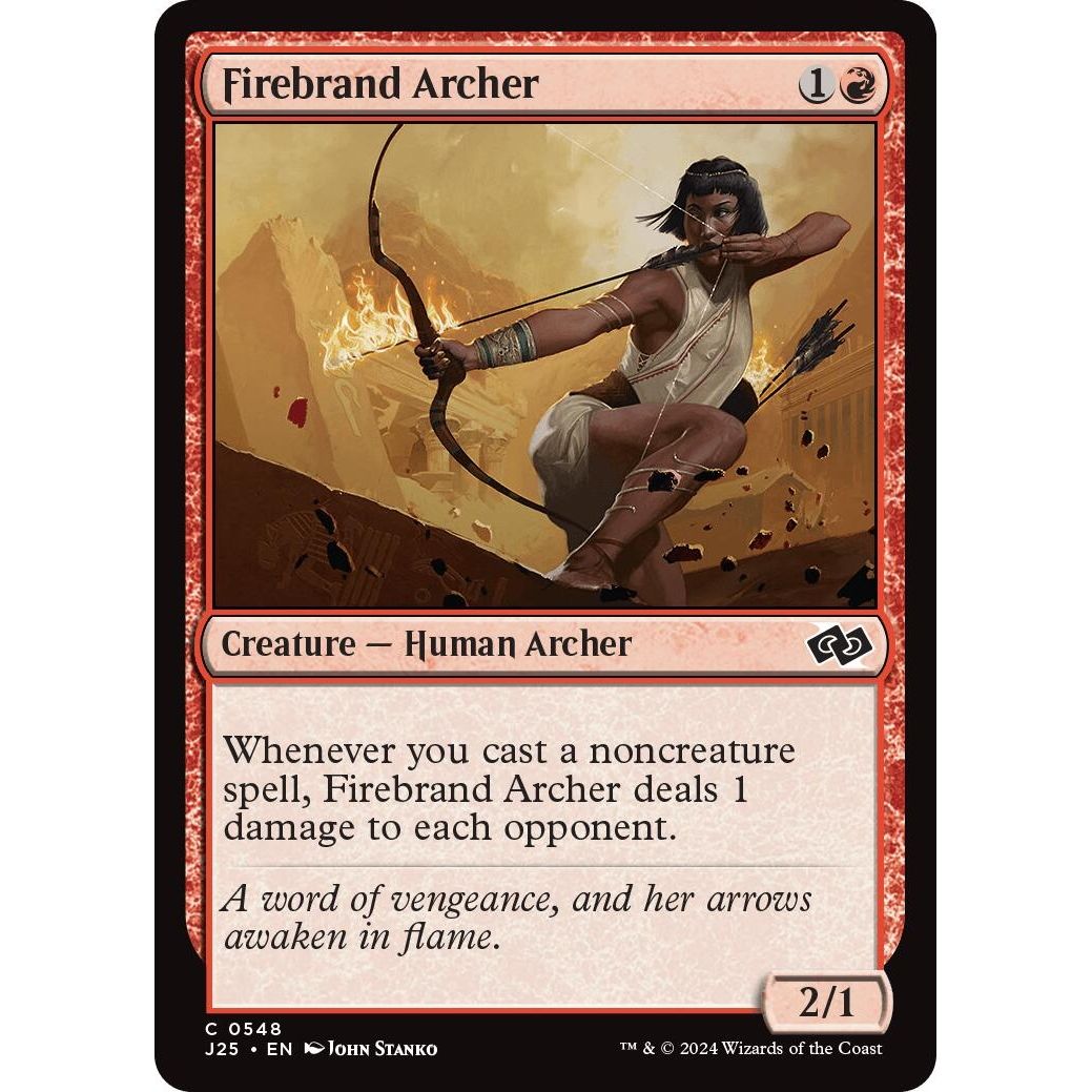 Image for Firebrand Archer (548) (J25) - Magic: The Gathering
