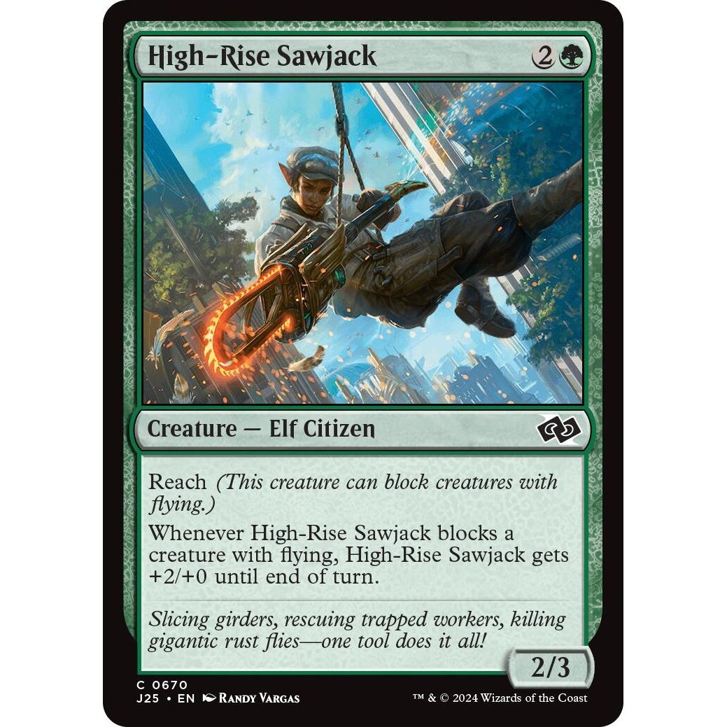 Image for High-Rise Sawjack (670) (J25) - Magic: The Gathering