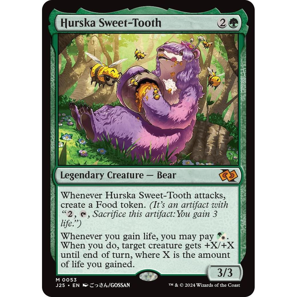 Image for Hurska Sweet-Tooth (Anime) (53) (J25) - Magic: The Gathering