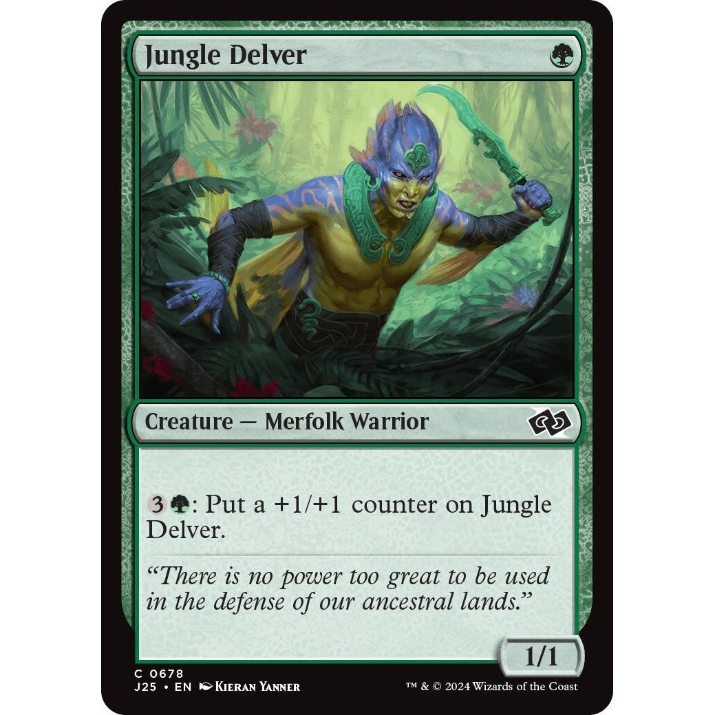 Image for Jungle Delver (678) (J25) - Magic: The Gathering