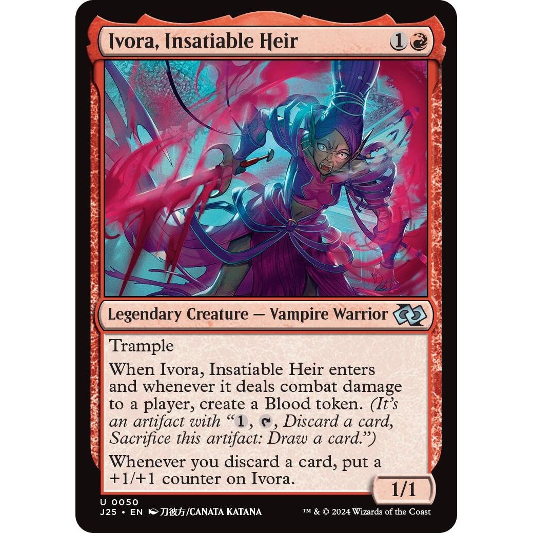 Image for Ivora, Insatiable Heir (Anime) (50) (J25) - Magic: The Gathering