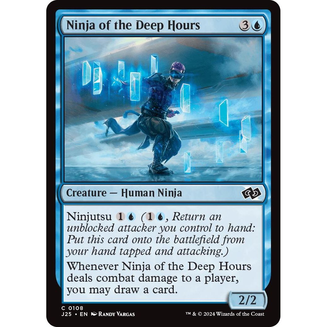 Image for Ninja of the Deep Hours (108) (J25) - Magic: The Gathering