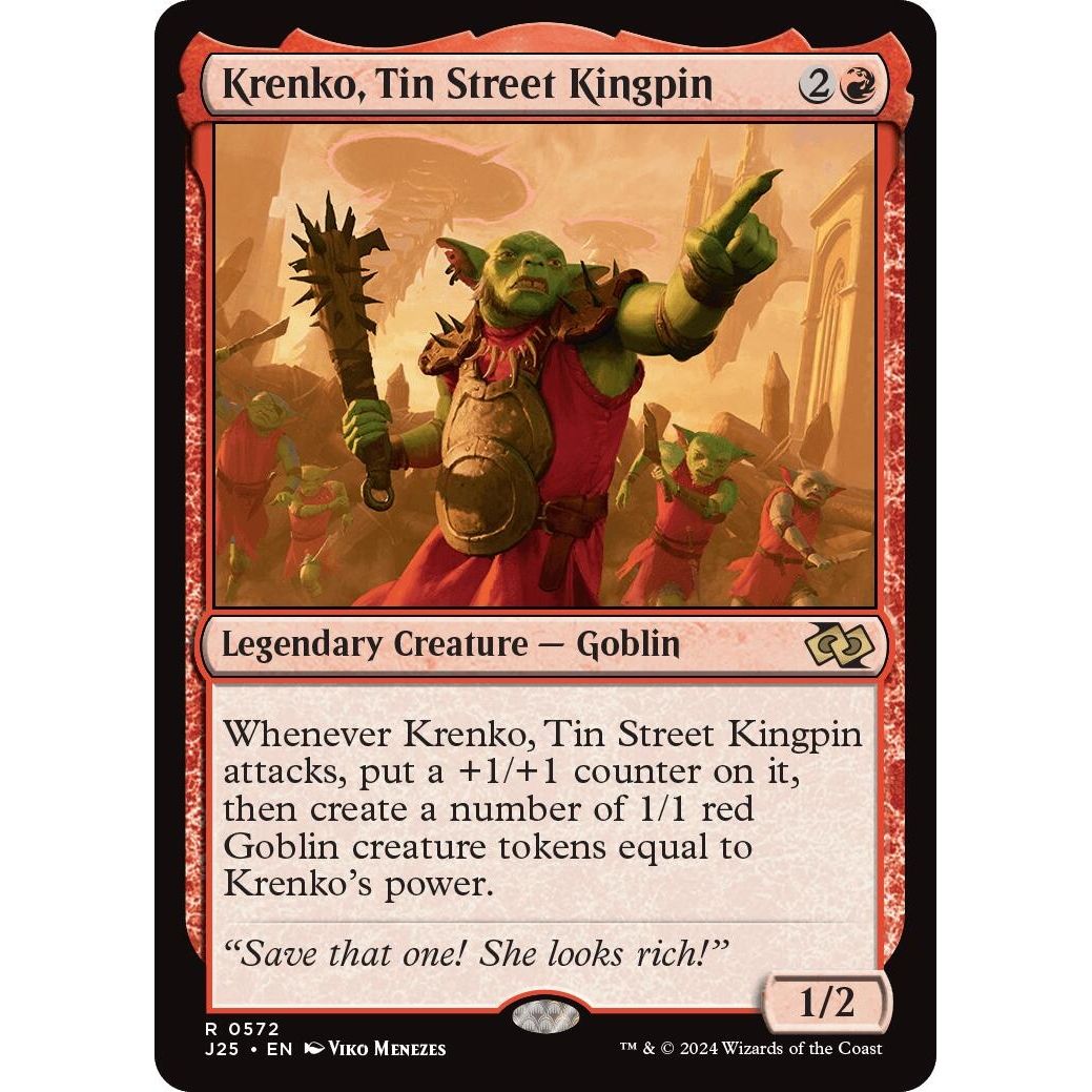 Image for Krenko, Tin Street Kingpin (572) (J25) - Magic: The Gathering