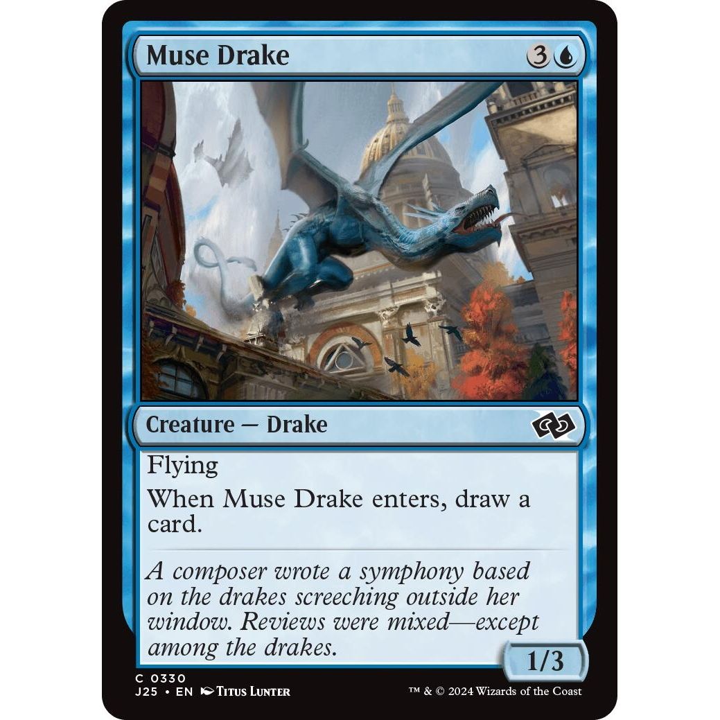 Image for Muse Drake (330) (J25) - Magic: The Gathering