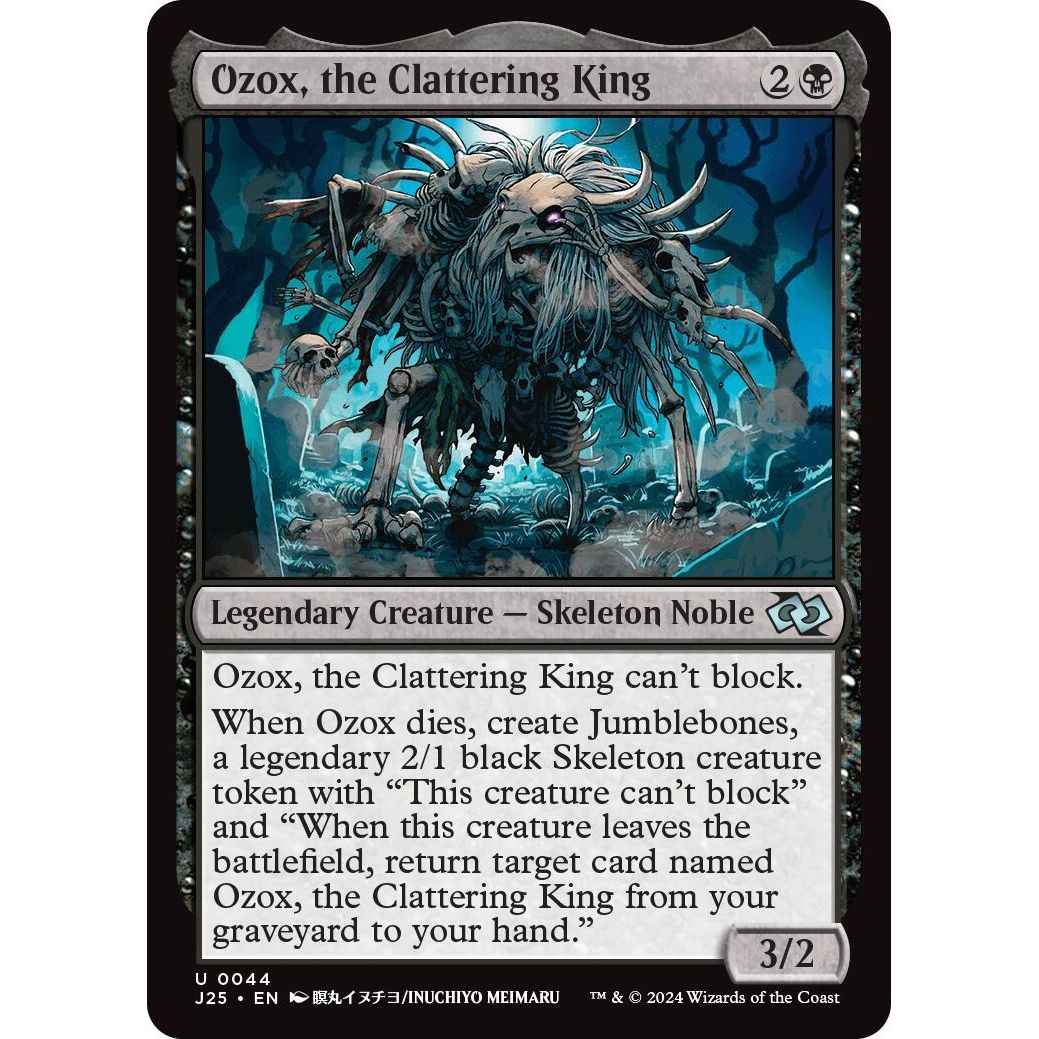 Image for Ozox, the Clattering King (Anime) (44) (J25) - Magic: The Gathering