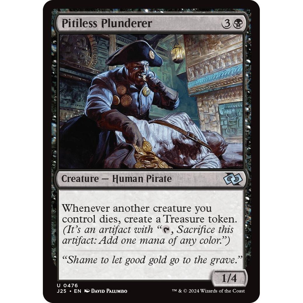 Image for Pitiless Plunderer (476) (J25) - Magic: The Gathering