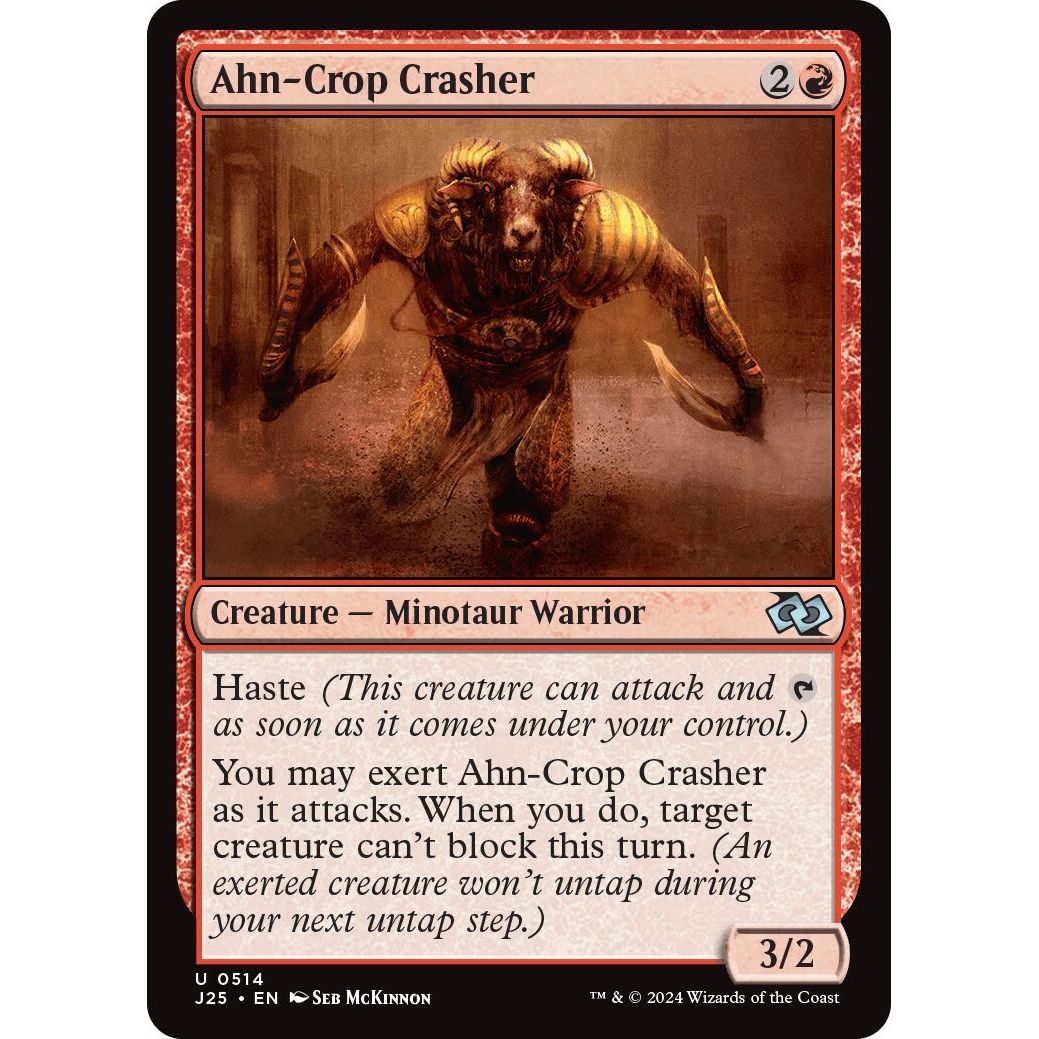 Image for Ahn-Crop Crasher (514) (J25) - Magic: The Gathering