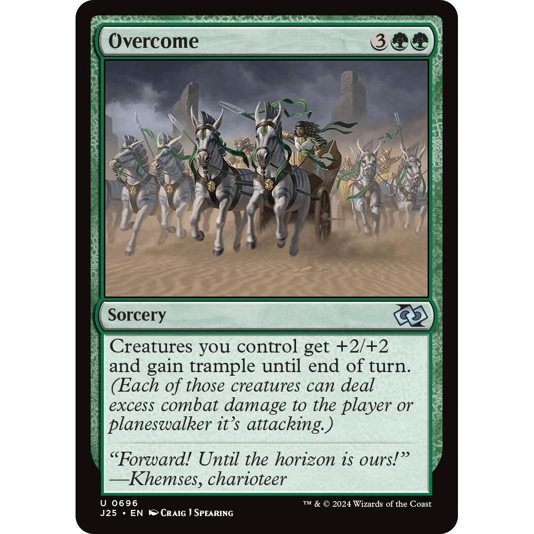 Image for Overcome (696) (J25) - Magic: The Gathering