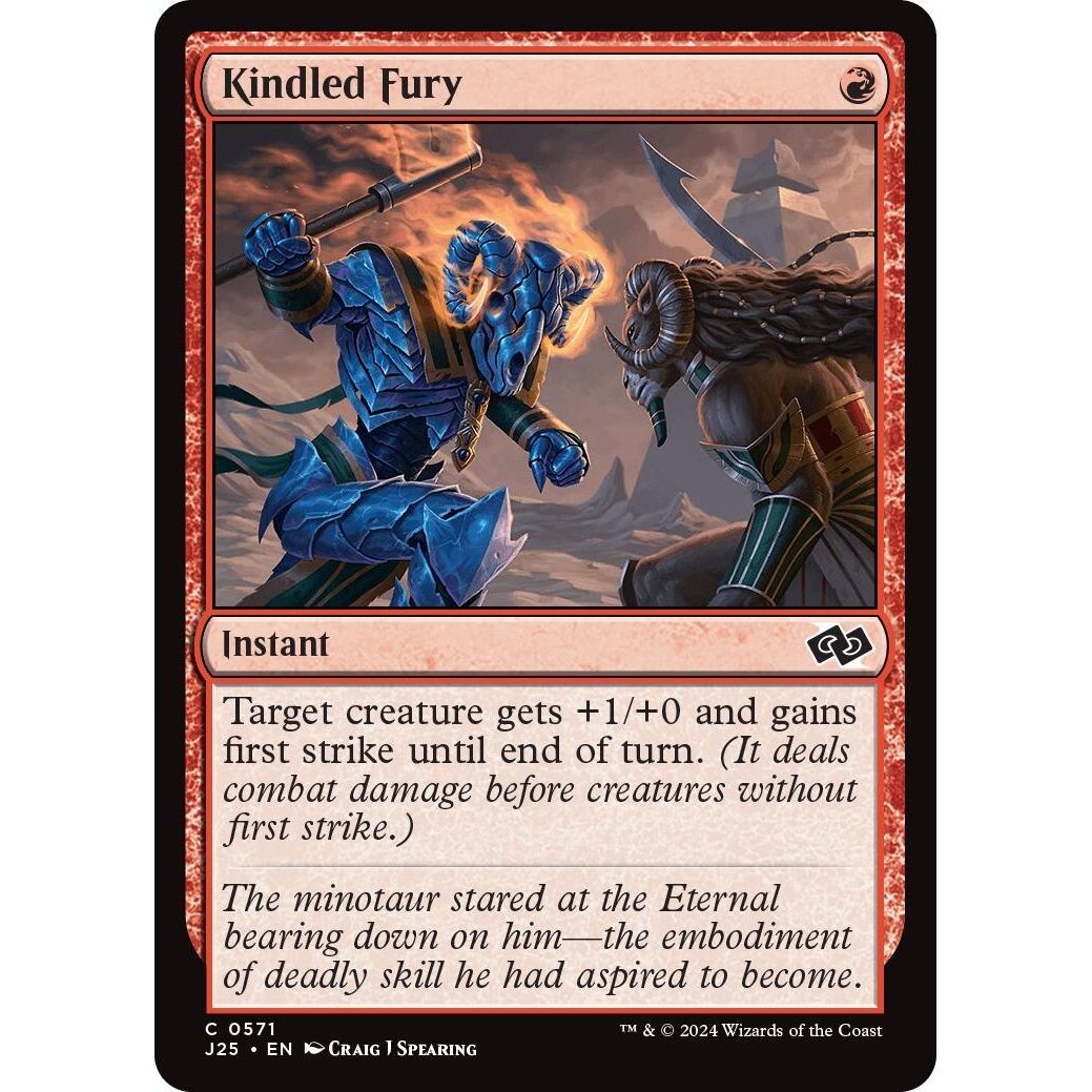 Image for Kindled Fury (571) (J25) - Magic: The Gathering
