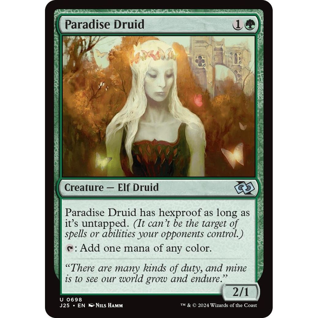 Image for Paradise Druid (698) (J25) - Magic: The Gathering