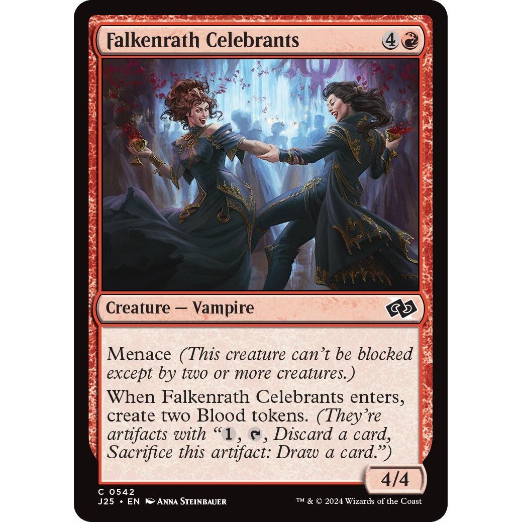 Image for Falkenrath Celebrants (542) (J25) - Magic: The Gathering