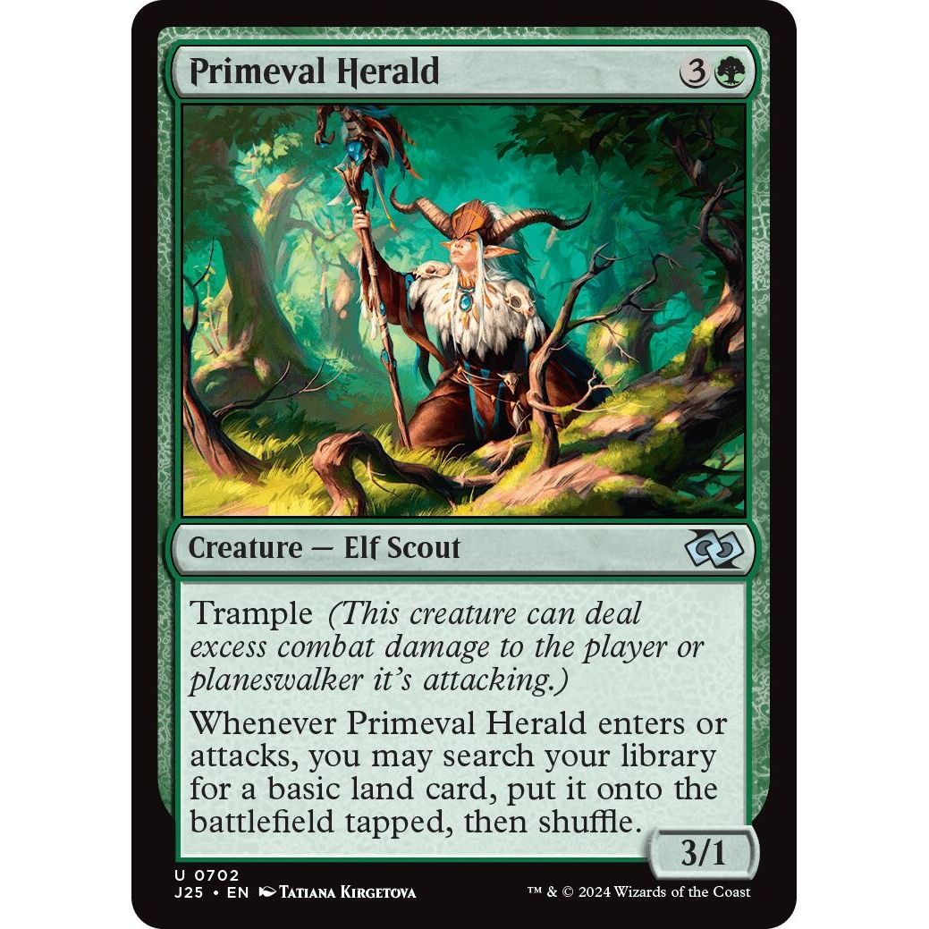 Image for Primeval Herald (702) (J25) - Magic: The Gathering
