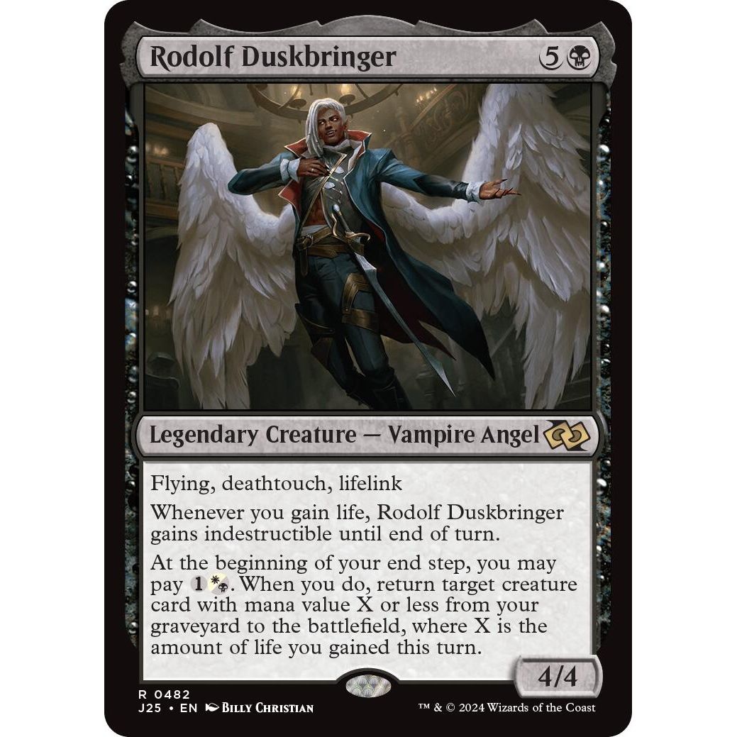 Image for Rodolf Duskbringer (482) (J25) - Magic: The Gathering