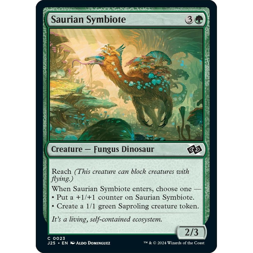 Image for Saurian Symbiote (23) (J25) - Magic: The Gathering