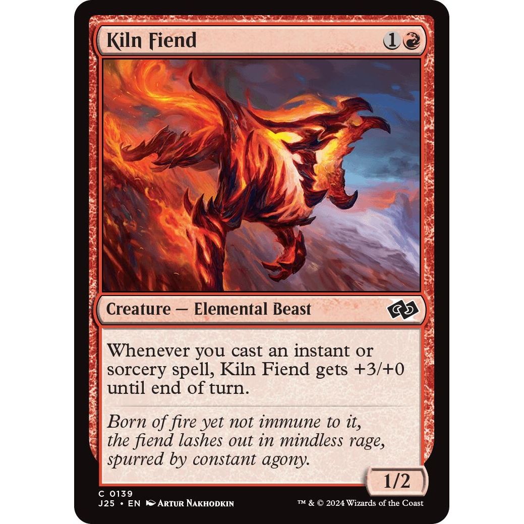 Image for Kiln Fiend (139) (J25) - Magic: The Gathering