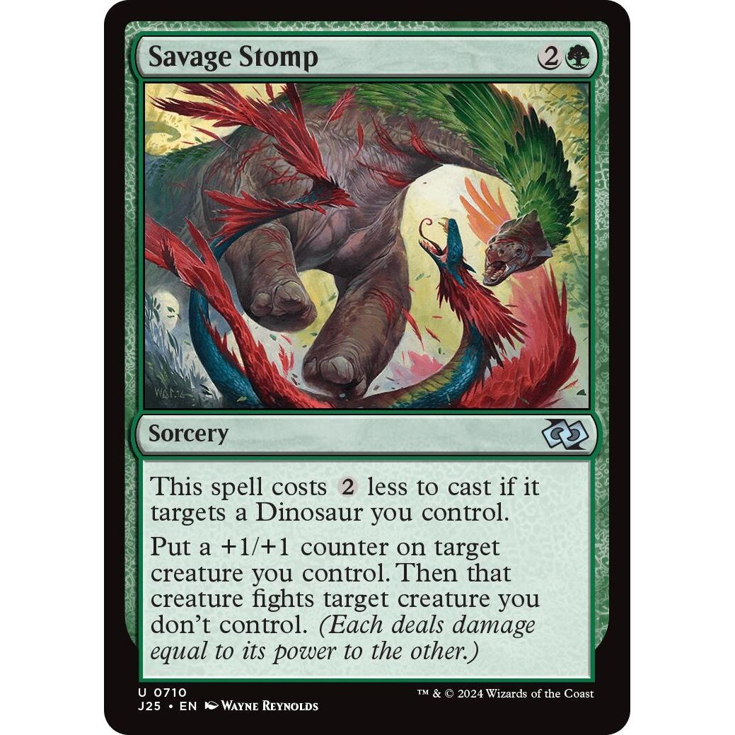 Image for Savage Stomp (710) (J25) - Magic: The Gathering