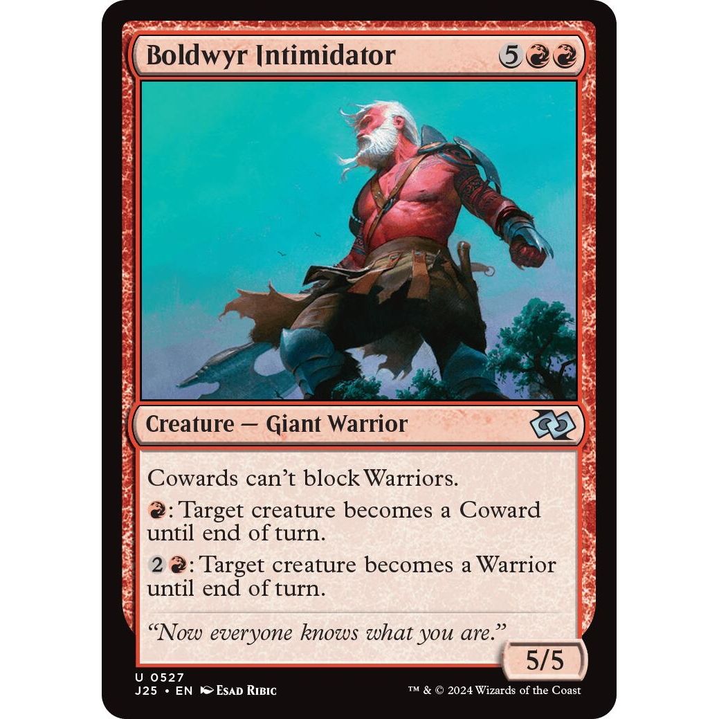 Image for Boldwyr Intimidator (527) (J25) - Magic: The Gathering