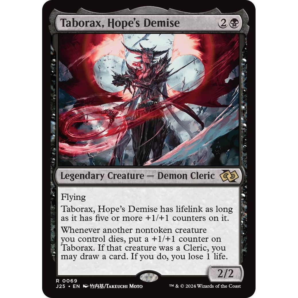 Image for Taborax, Hope's Demise (Anime) (69) (J25) - Magic: The Gathering