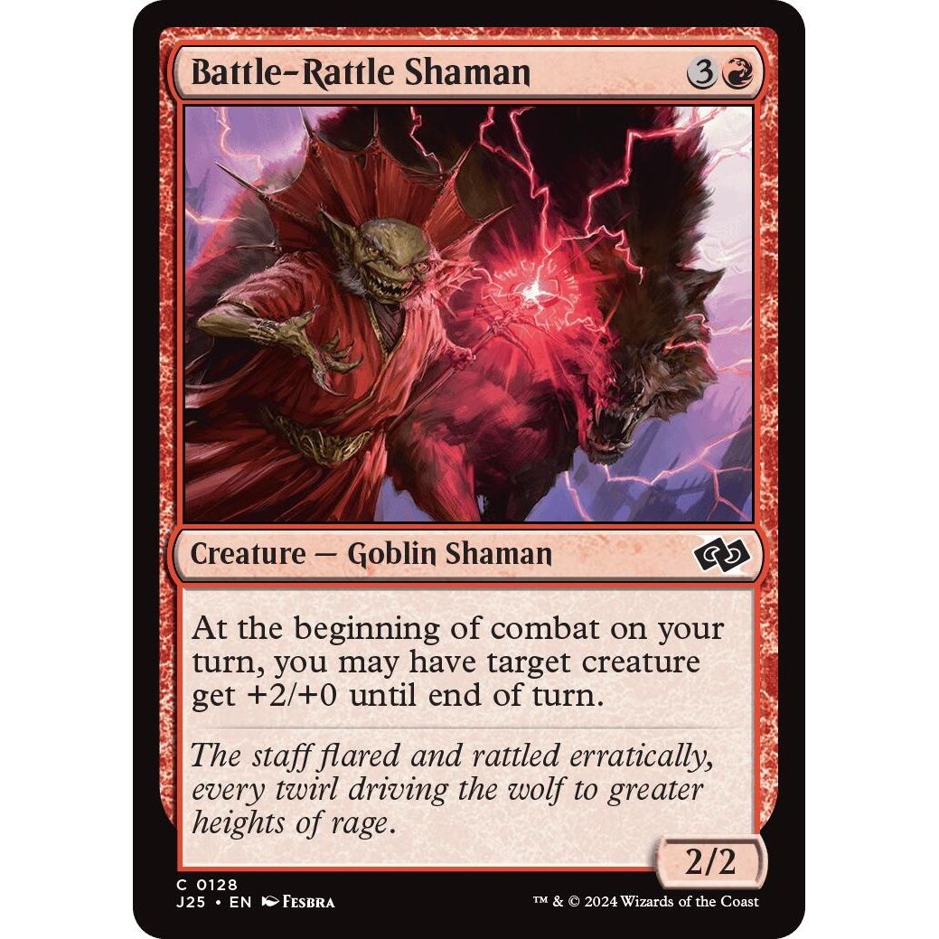 Image for Battle-Rattle Shaman (128) (J25) - Magic: The Gathering