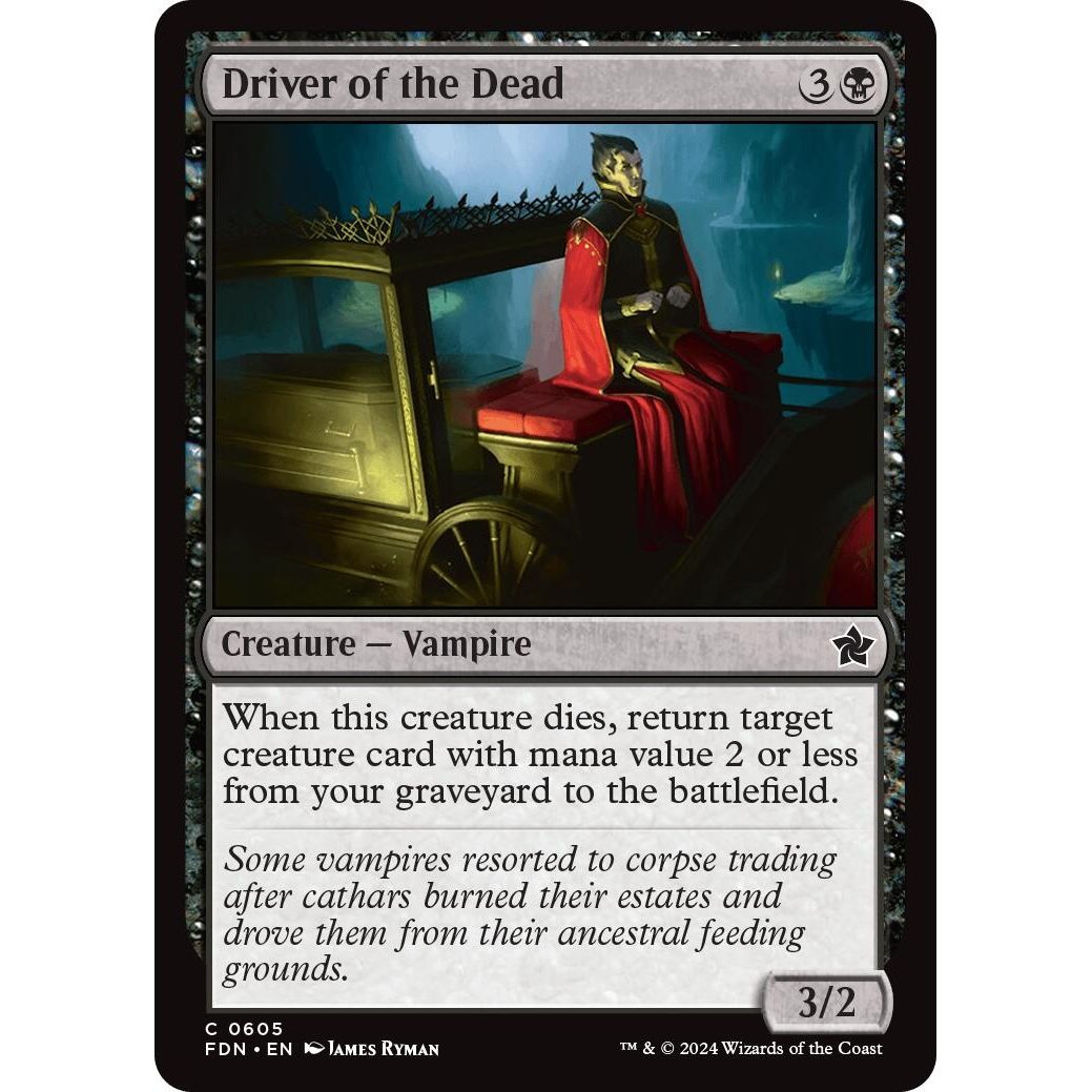 Image for Driver of the Dead (605) (FDN) - Magic: The Gathering