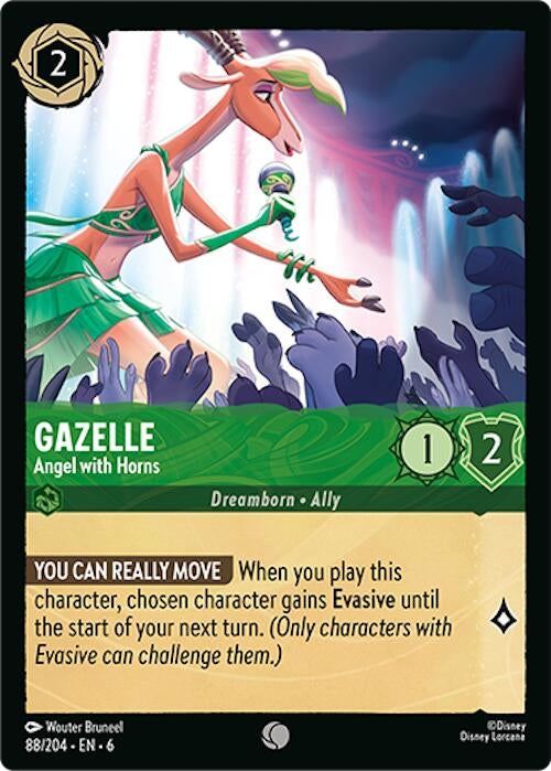 Image for Gazelle - Angel with Horns (88/204) (6) - Disney Lorcana